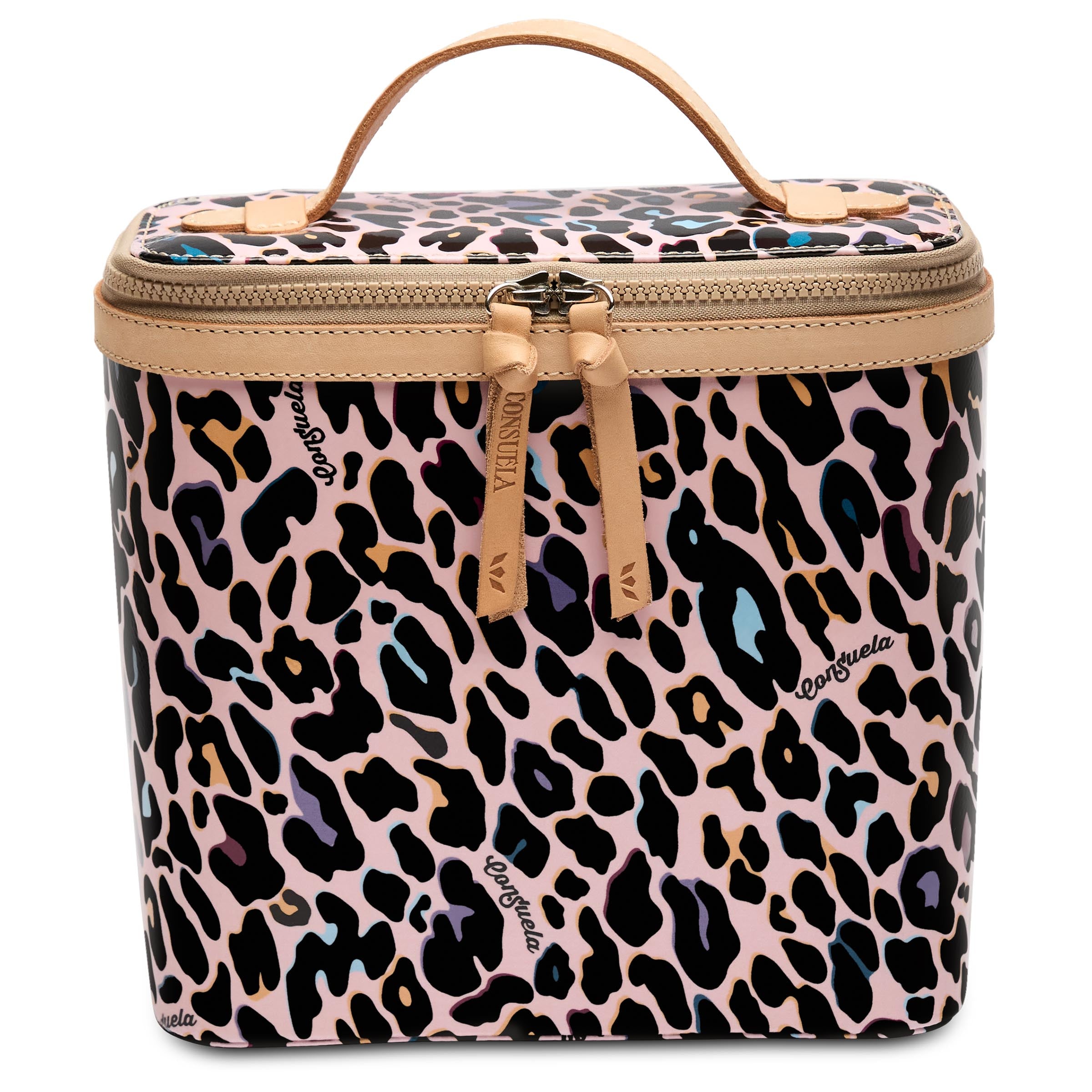 Consuela Colorful Travel Cosmetic Case