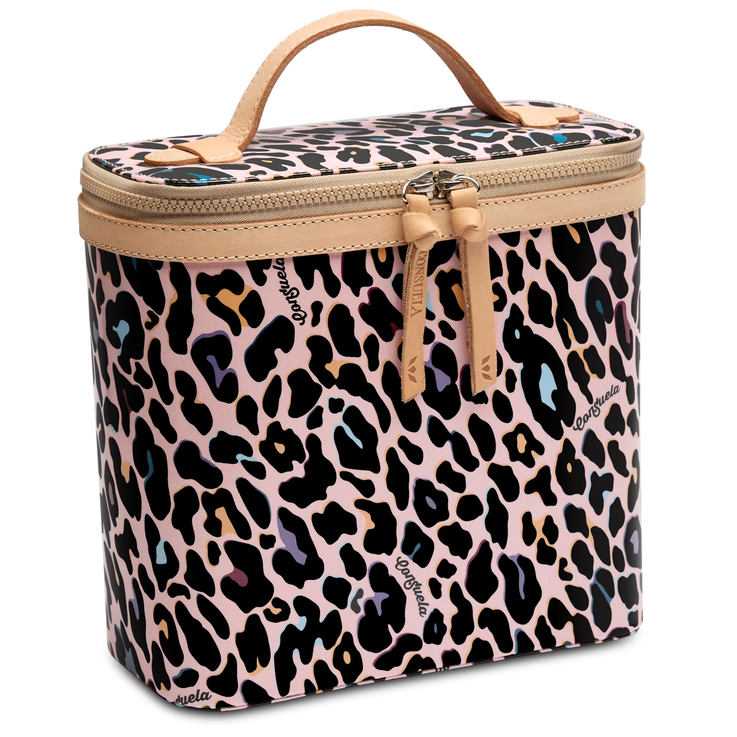Consuela Colorful Travel Cosmetic Case