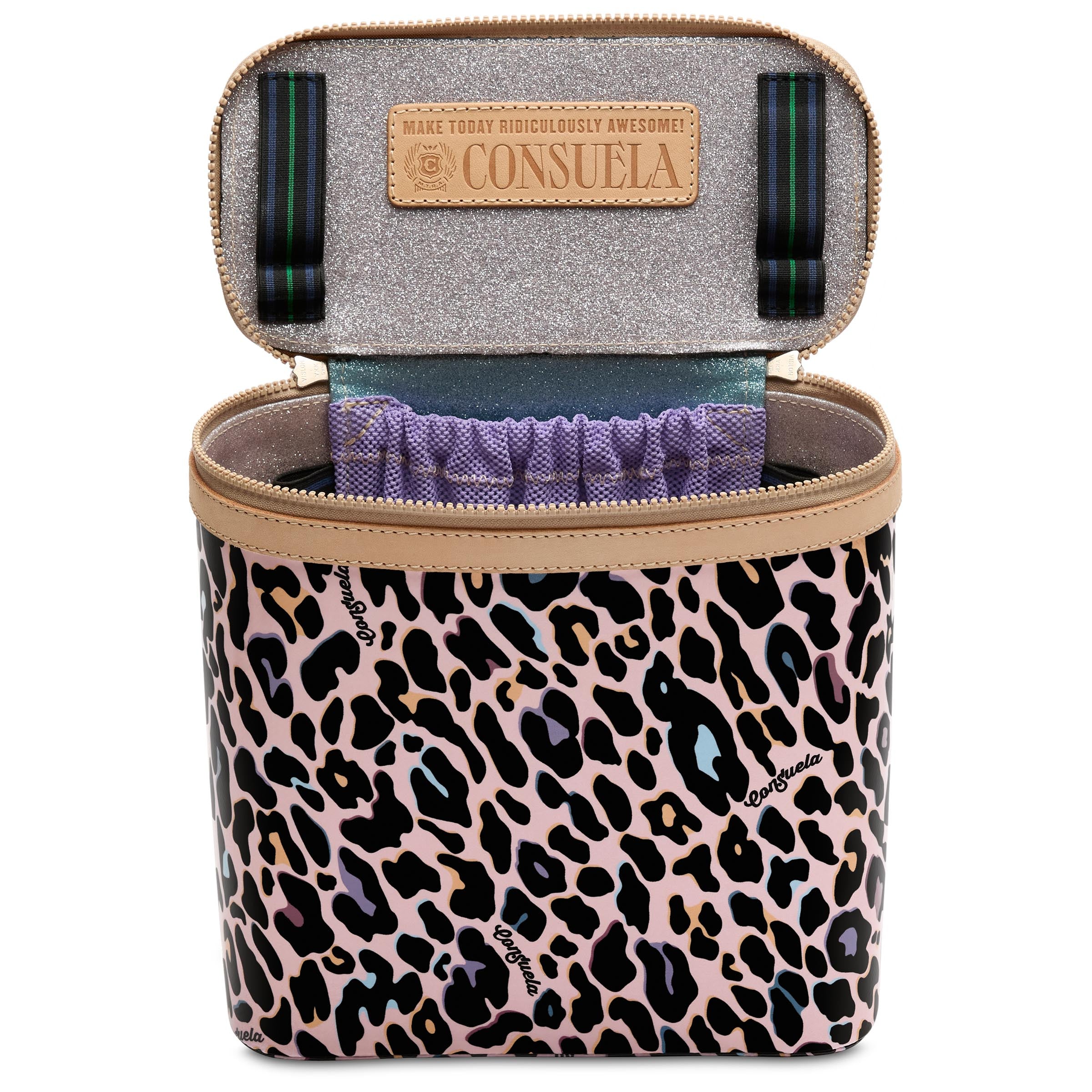 Consuela Colorful Travel Cosmetic Case