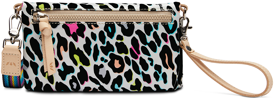 CONSUELA COLORFUL ANIMAL PRINT CROSSBODY BAG "COCO UPTOWN CROSSBODY"