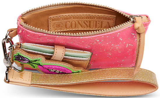 CONSUELA COLORFUL WRISTLET WALLET "SUMMER COMBI"