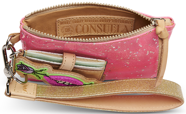 CONSUELA COLORFUL WRISTLET WALLET "SUMMER COMBI"