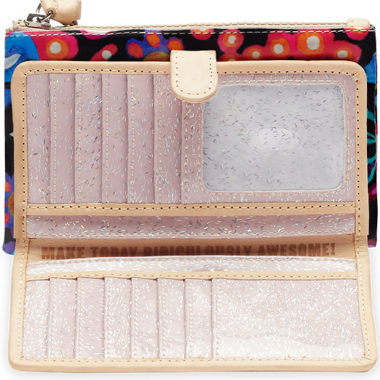COLORFUL WALLET CALLED "SOPHIE SLIM WALLET"