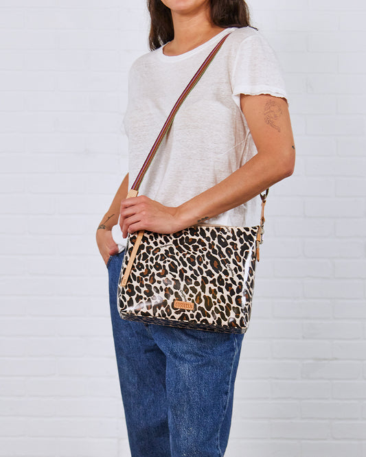 CONSUELA ANIMAL PRINT CROSSBODY BAG CALLED "MONA DOWNTOWN CROSSBODY"