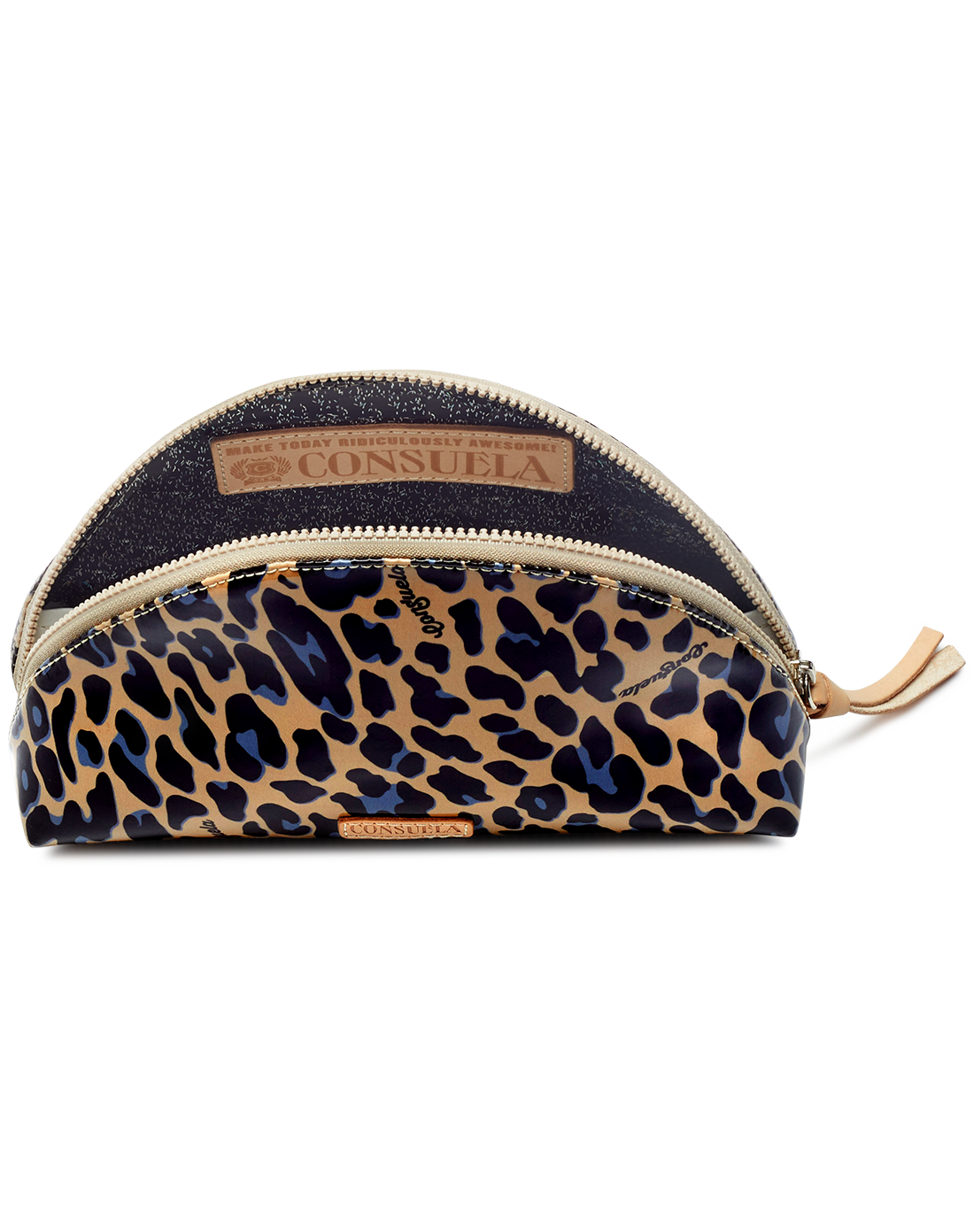 Blue Jag Large Cosmetic Case