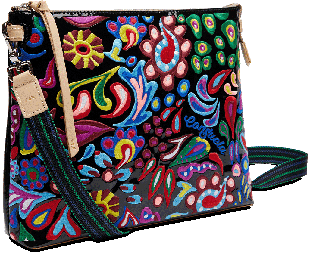 Mack Embroidered Downtown Crossbody