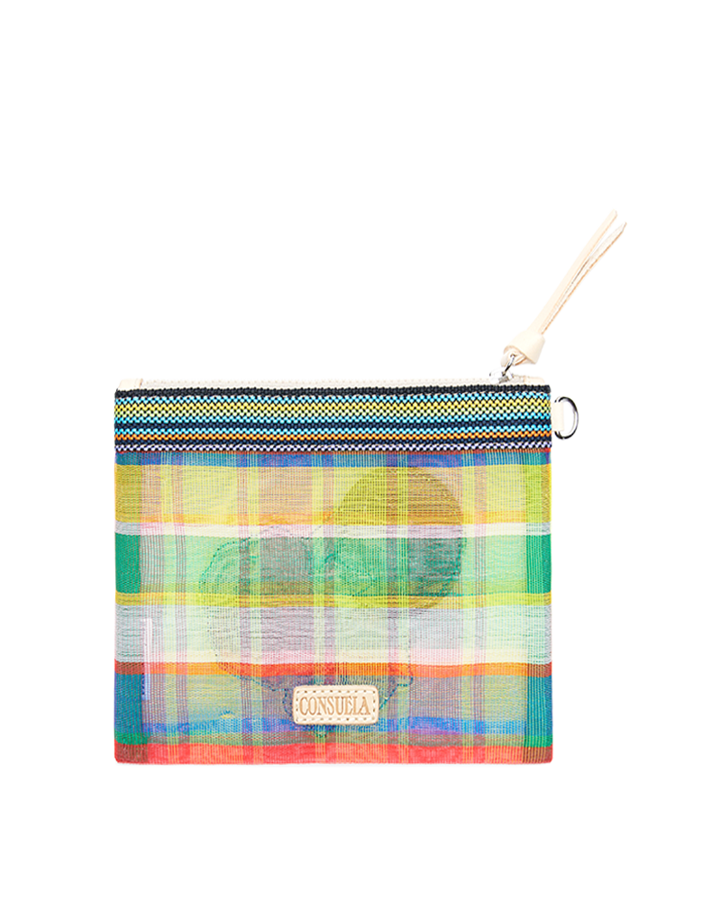 Marcela Patch Mini Slim Zip Pouch