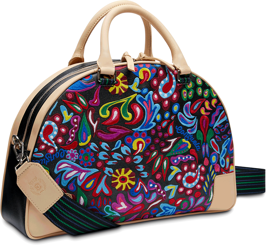 Posh Embroidered Commuter