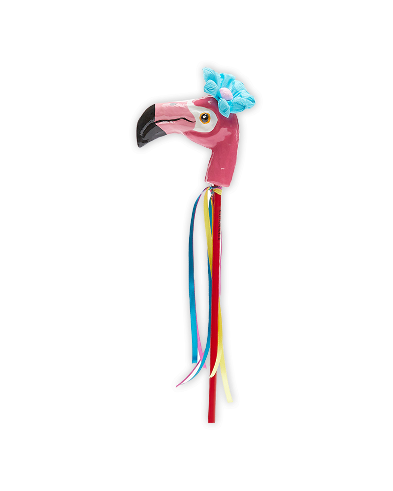 Teal Flamingo Shaker