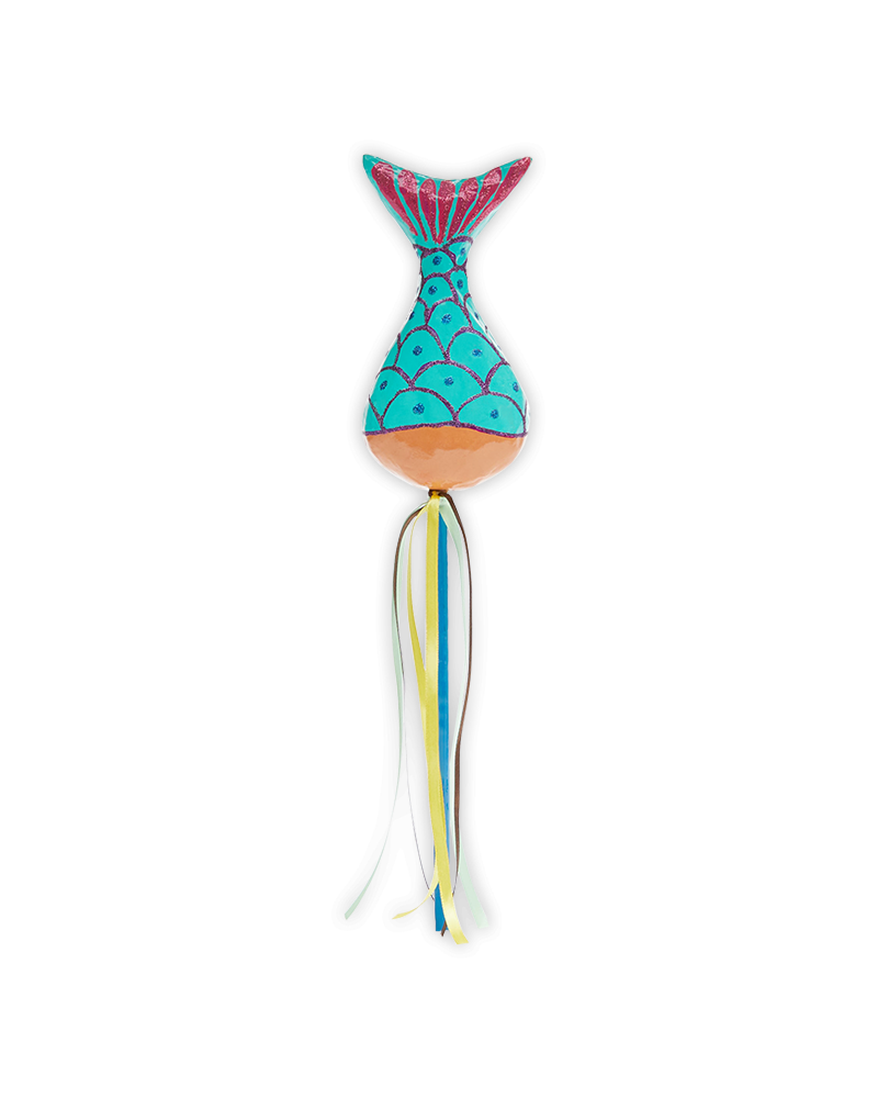 Aqua Mermaid Tail Shaker