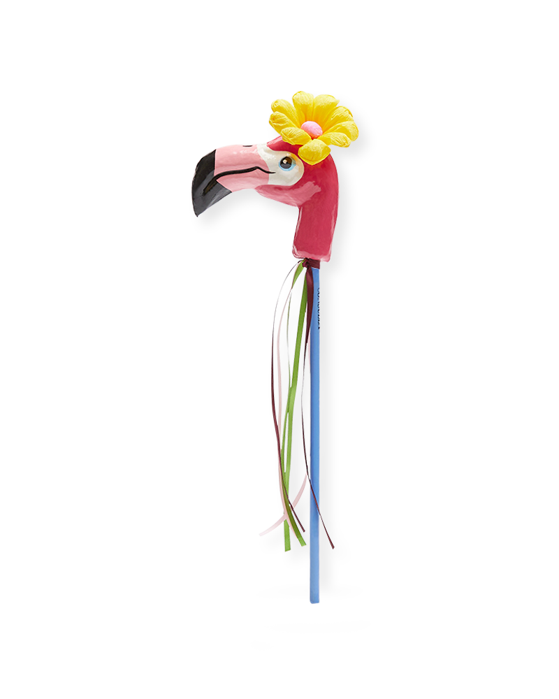 Yellow Flamingo Shaker