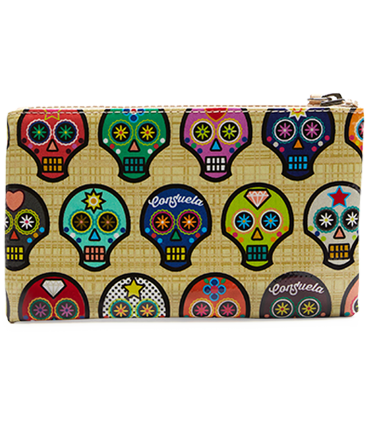 COLORFUL SUGAR SKULLS WALLET CALLED "SUG SLIM WALLET"