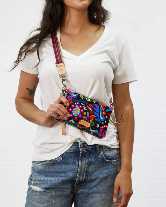 CONSUELA PRINTED CROSSBODY BAG CALLED "SOPHIE UPTOWN CROSSBODY"