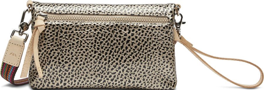 CONSUELA ANIMAL PRINT CROSSBODY BAG CALLED "WESLEY UPTOWN CROSSBODY"