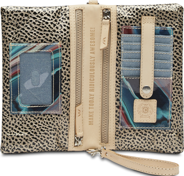 CONSUELA ANIMAL PRINT CROSSBODY BAG CALLED "WESLEY UPTOWN CROSSBODY"