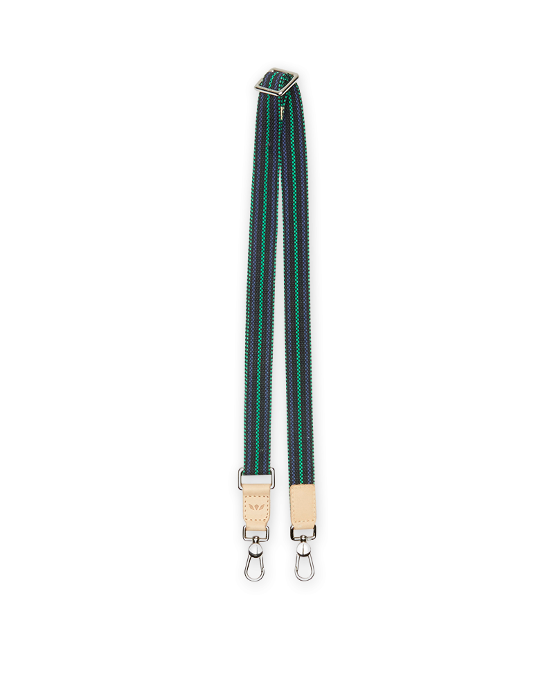 Wintergreen Slim Webbing Crossbody Strap Consuela
