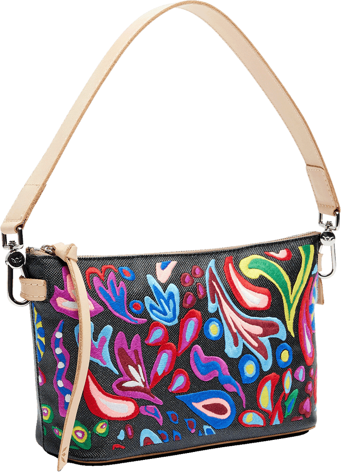 Posh Embroidered Your Way Bag