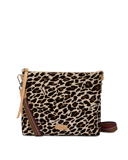 CONSUELA ANIMAL PRINT CROSSBODY BAG CALLED "MONA DOWNTOWN CROSSBODY"