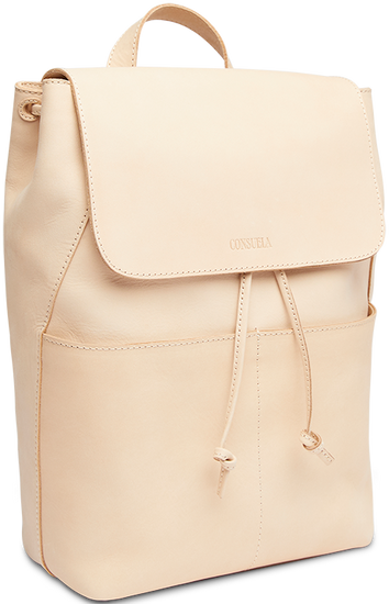 CONSUELA UNTREATED LEATHER BACKPACK BAG "DIEGO BACKPACK"