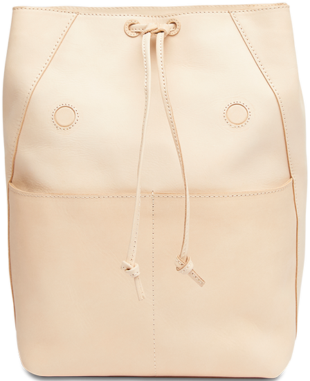 CONSUELA UNTREATED LEATHER BACKPACK BAG "DIEGO BACKPACK"