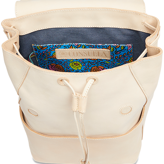CONSUELA UNTREATED LEATHER BACKPACK BAG "DIEGO BACKPACK"