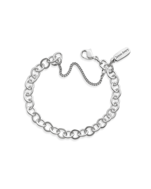 Forged Link Charm Bracelet