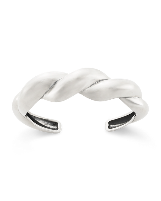 Bold Twist Cuff Bracelet