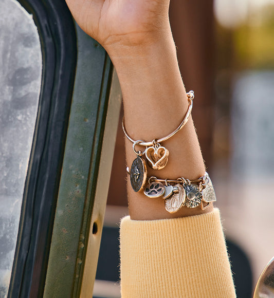 Forever and Always Heart Charm