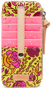 FLORAL AND COLORFUL WALLET CALLED "MILLIE CARD ORGANIZER"