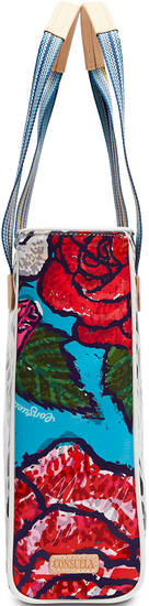 CONSUELA COLORFUL ANIMAL PRINT TOTE BAG "COCO CHICA TOTE"