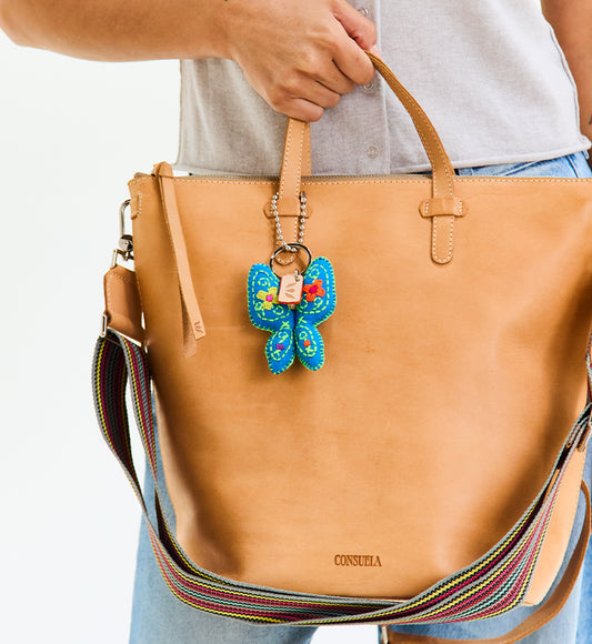 Blue Felt Mariposa Charm