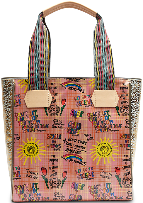 Consuela Bags Patches Legacy Shopper Tote by Consuela