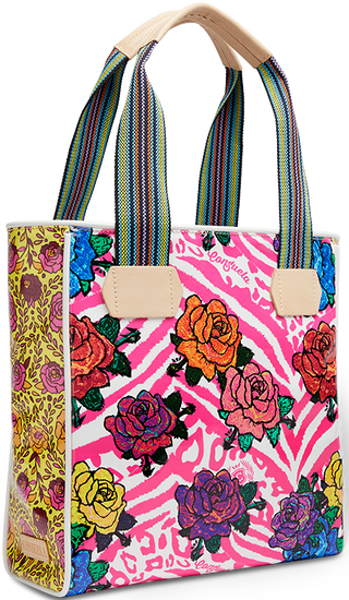 FLORAL AND COLORFUL TOTE BAG CALLED "FRUTTI CLASSIC TOTE"