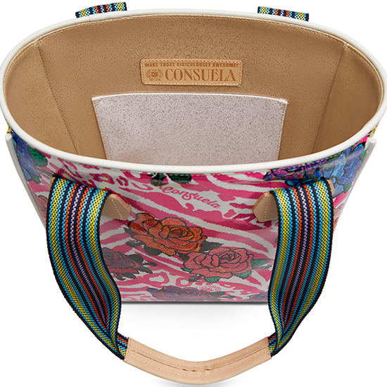 FLORAL AND COLORFUL TOTE BAG CALLED "FRUTTI CLASSIC TOTE"
