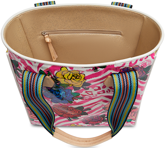 FLORAL AND COLORFUL TOTE BAG CALLED "FRUTTI CLASSIC TOTE"