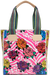 FLORAL AND COLORFUL TOTE BAG CALLED 