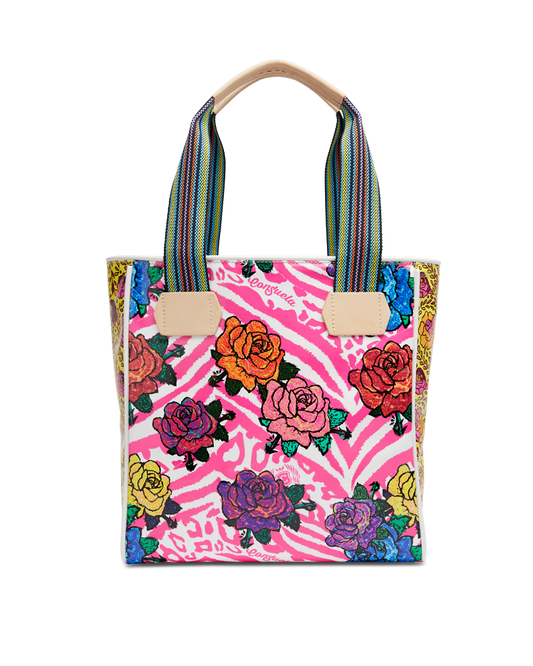 FLORAL AND COLORFUL TOTE BAG CALLED "FRUTTI CLASSIC TOTE"