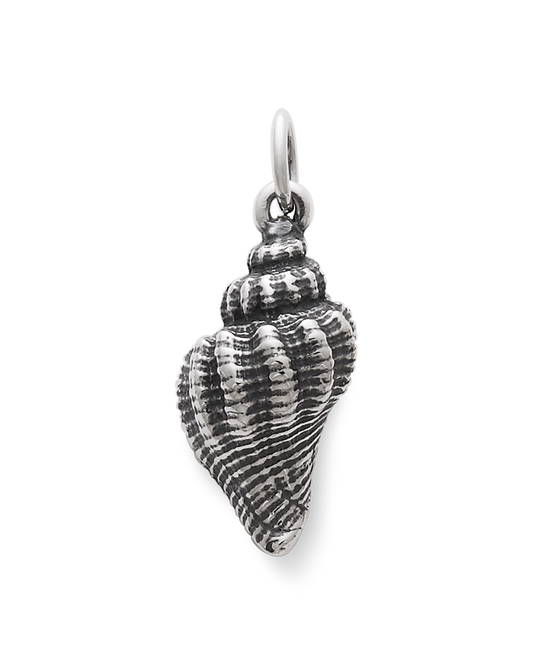 Fluted Conch Shell Charm
