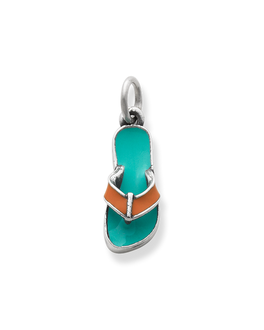 Enamel Flip-Flop Charm