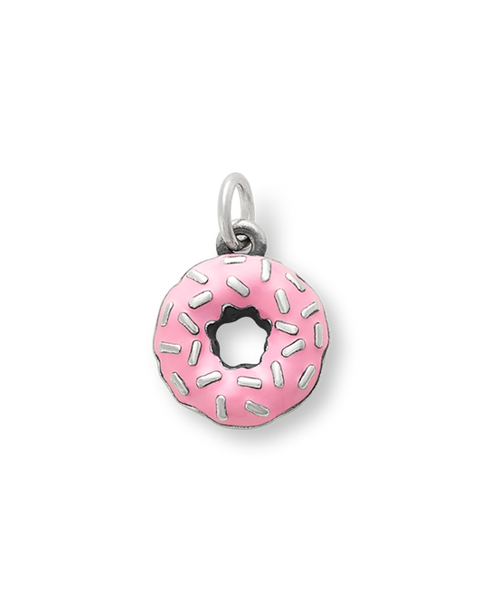 Enamel Frosted Donut Charm