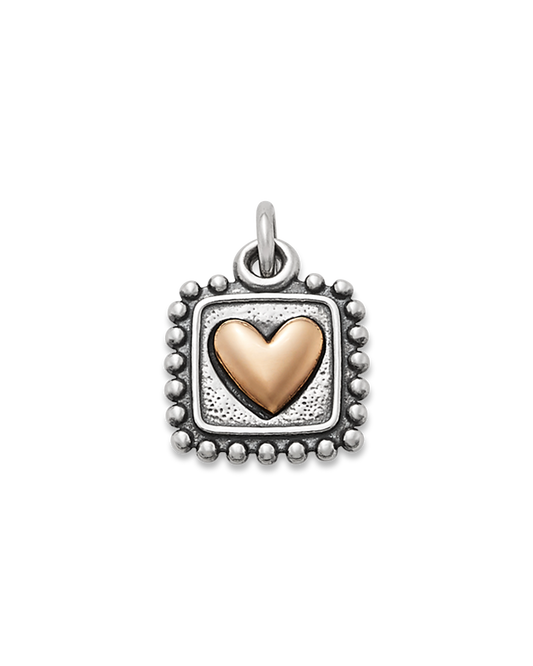 Radiant Heart Charm