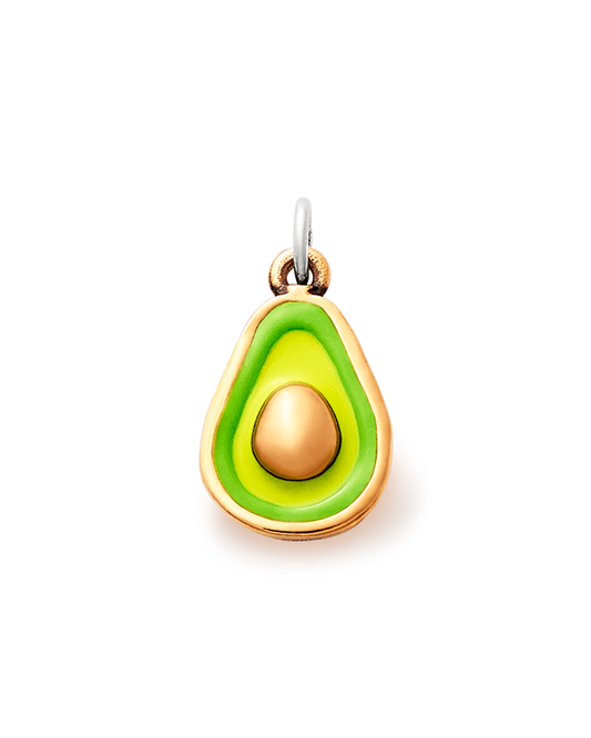 Enamel Avocado Charm