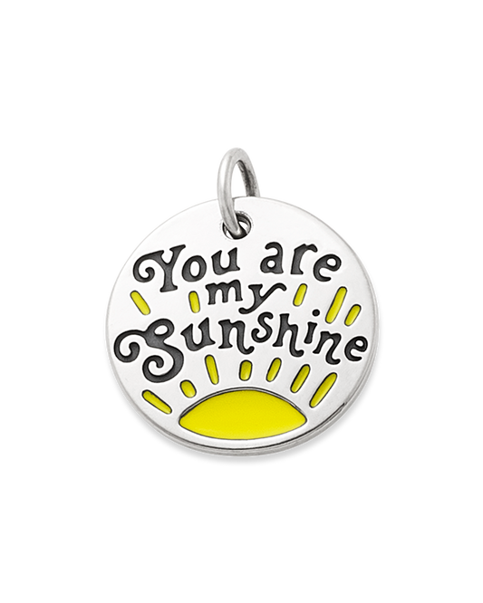 Enamel "You Are My Sunshine" Charm
