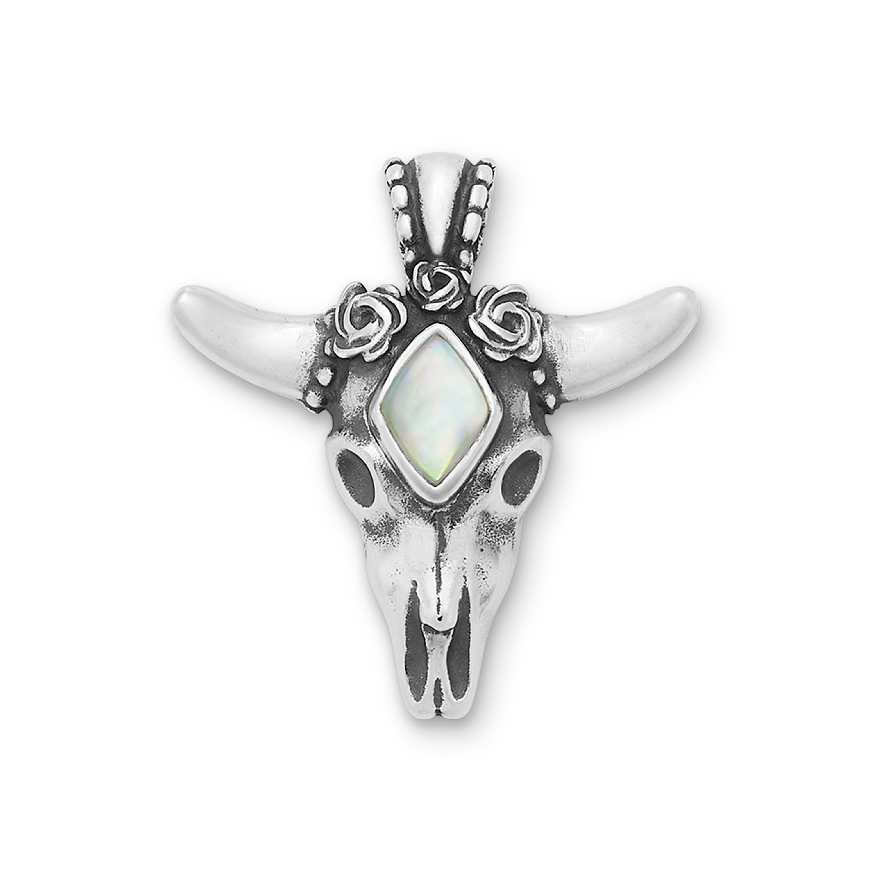 Desert Rose Pendant with Mother of Pearl