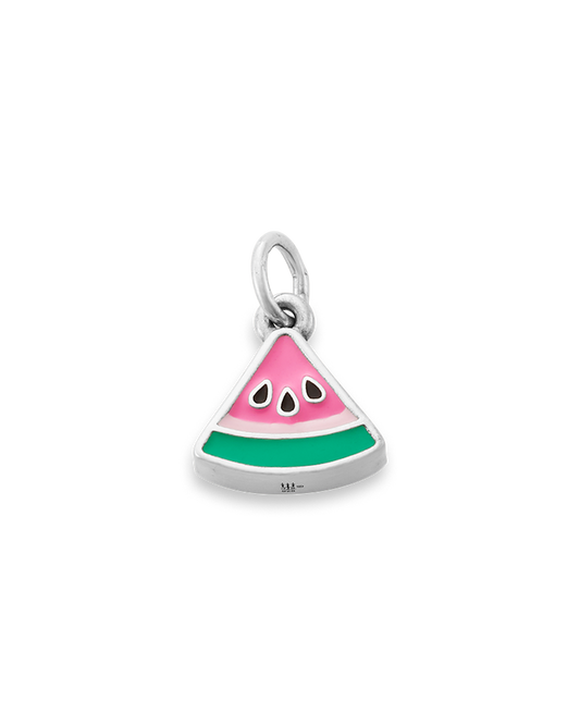 Enamel Watermelon Slice Charm