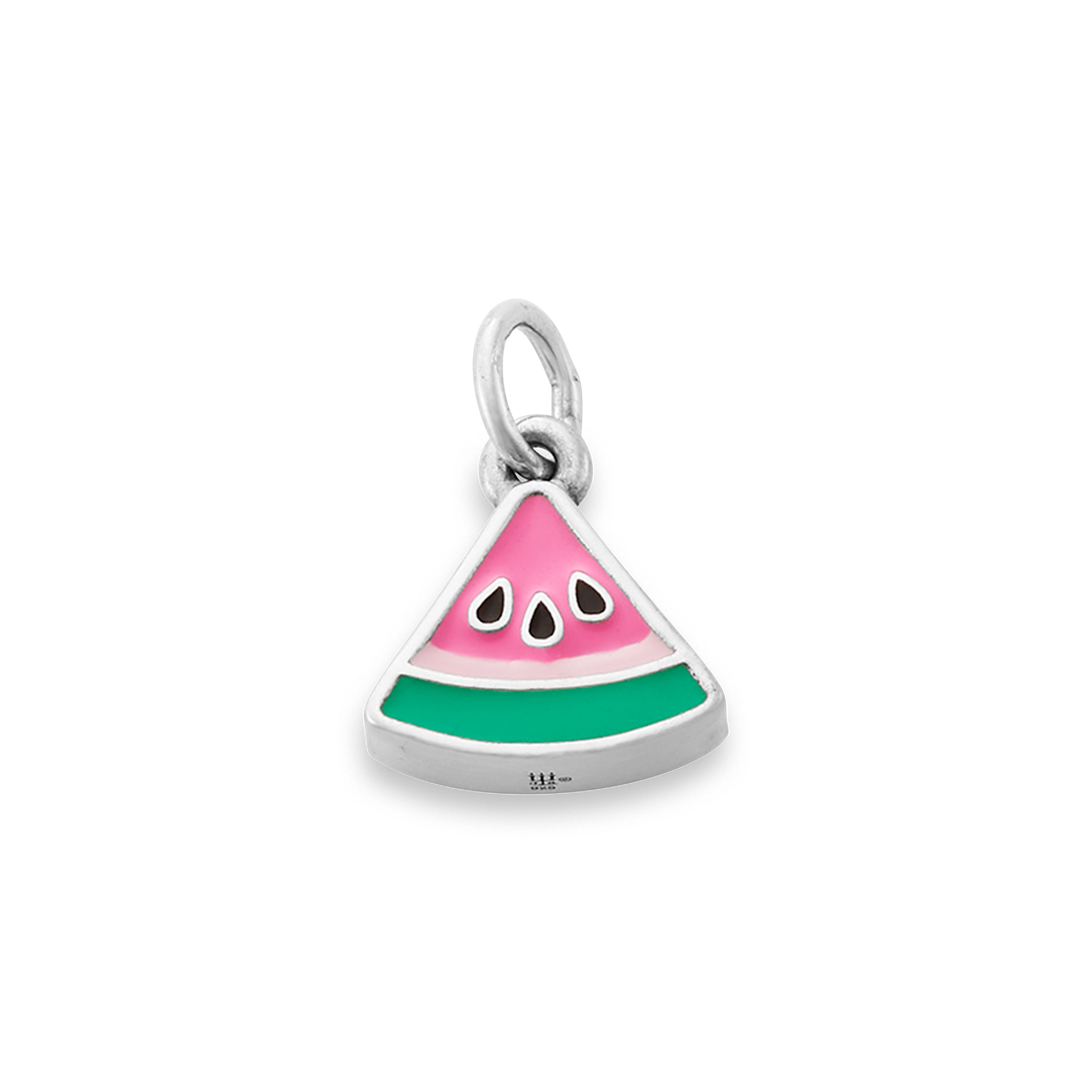 Enamel Watermelon Slice Charm