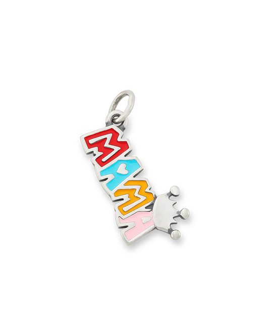 "Mama" Rules Enamel Charm