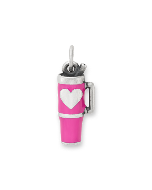 Enamel Love My Cup Charm