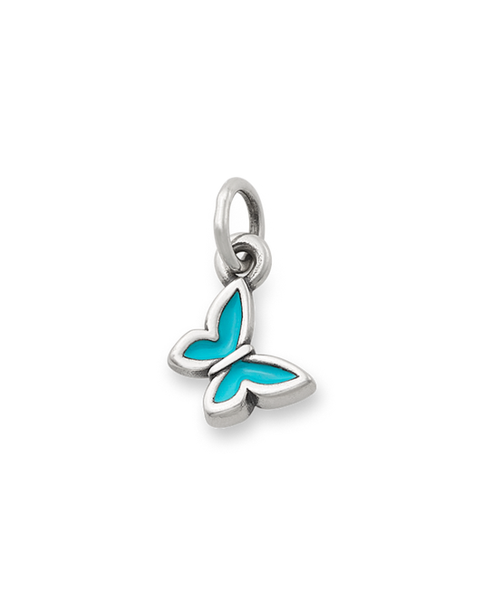 Enamel Blue Mini Butterfly Charm