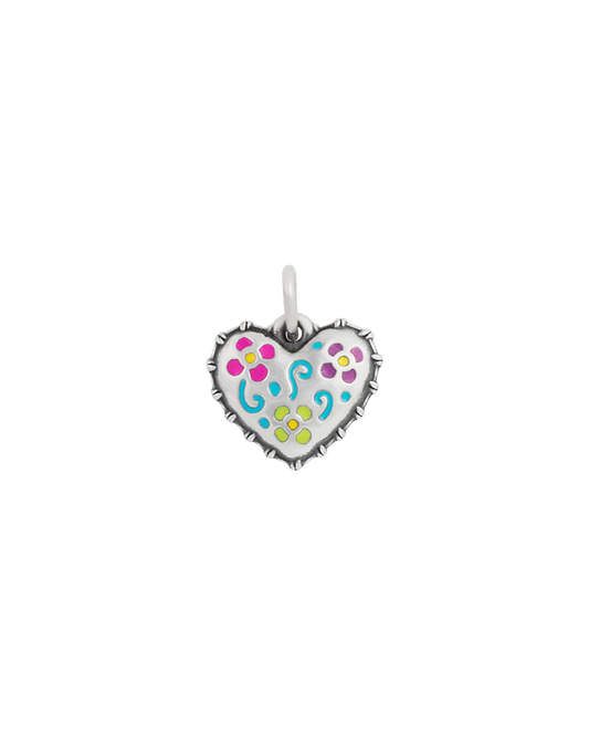 Enamel Consuela Heart Charm